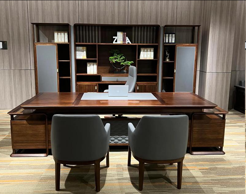 办公装修新趋势：实木家具成主流，环保与质感兼得